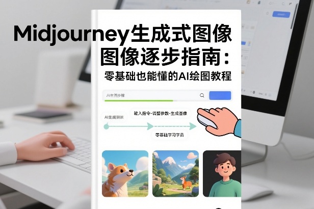 Midjourney生成式图像逐步指南：零基础也能懂的AI绘图教程-云享网创