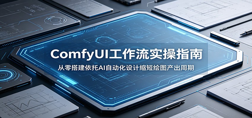 ComfyUI 工作流实操指南：从零搭建依托AI自动化设计缩短绘图产出周期-云享网创