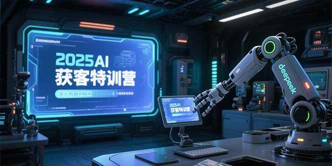（15289期）2025AI获客特训营，AI图文视频全制作，deepseek工具实操教学-云享网创