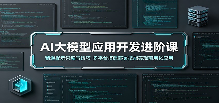 AI大模型应用开发进阶课：精通提示词编写技巧，多平台搭建部署技能实现商用化应用-云享网创