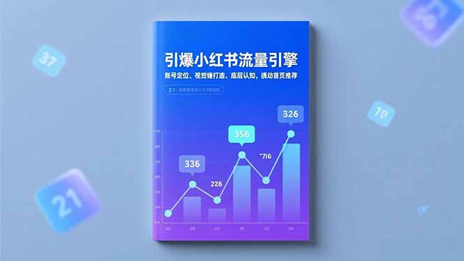 引爆小红书流量引擎,账号定位、视觉锤打造、底层认知,撬动首页推荐-云享网创