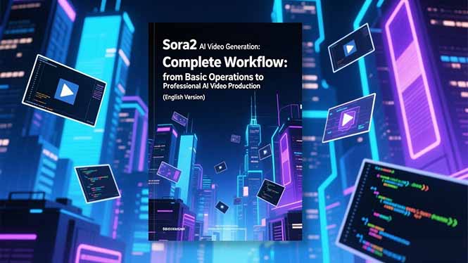 Sora2 AI视频生成的系统教程(英文版-云享网创