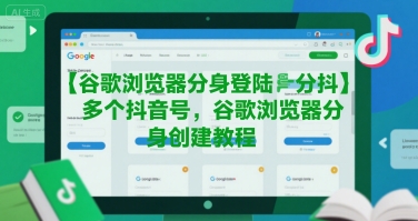 谷歌浏览器分身登陆多个抖音号，谷歌浏览器分身创建教程-云享网创