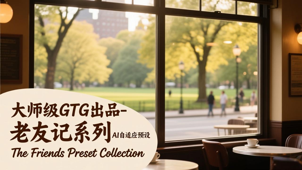 大师级GTG出品-老友记系列AI自适应预设The Friends Preset Collection-云享网创